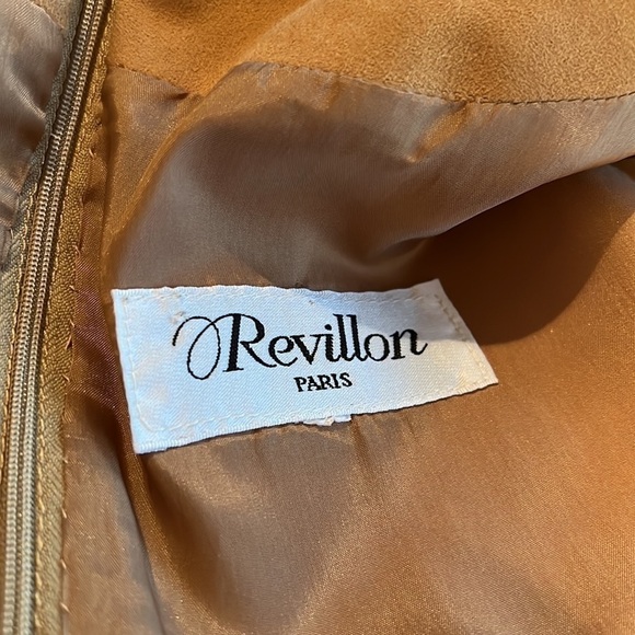 Revillon Paris Sz 8-10 Suede Open Jacket - Picture 10 of 11